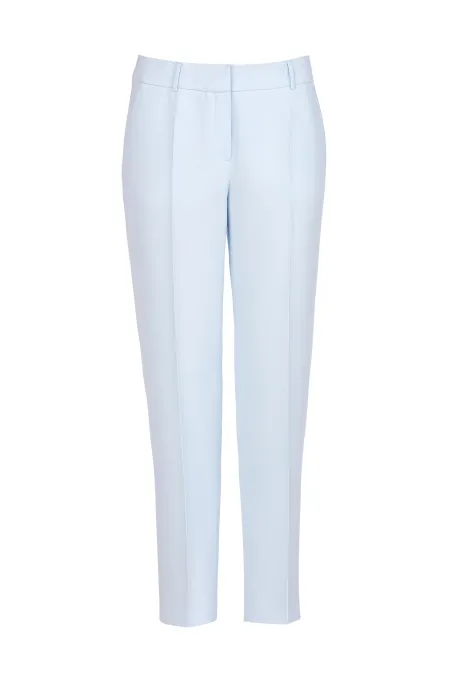 Błękitne spodnie lotto do garnituru