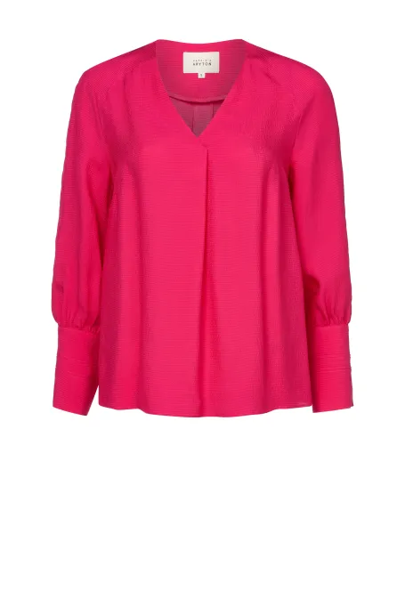 Bluzka z mankietami różowy Bluzka z mankietami różowy