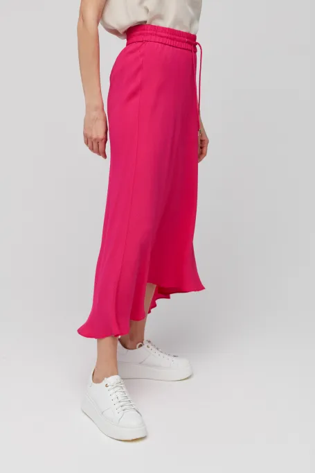 Długa spódnica różowy