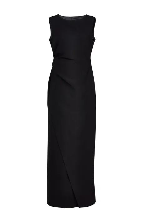 Czarna sukienka maxi - Patrizia Aryton