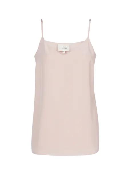 Jedwabny top różowy