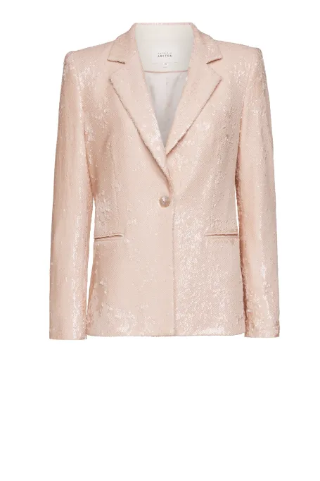 Cekinowy żakiet do garnituru