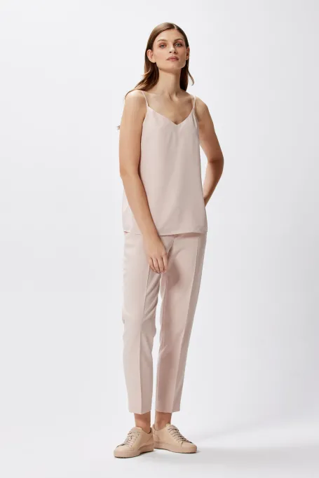 Jedwabny top damski - Patrizia Aryton