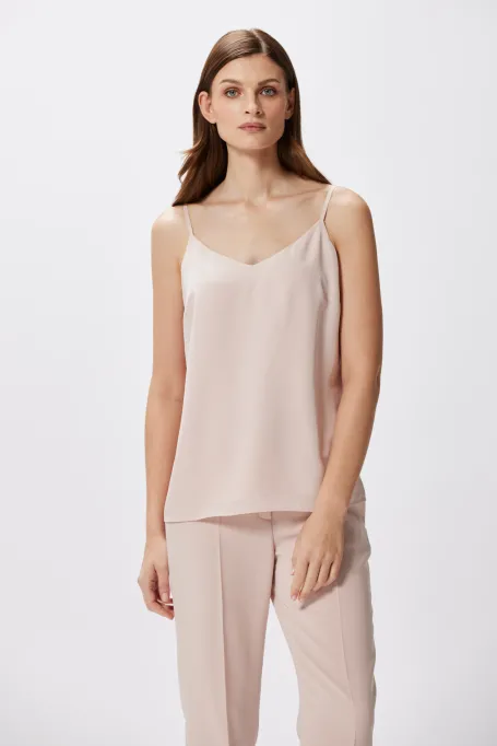Jedwabny top damski - Patrizia Aryton