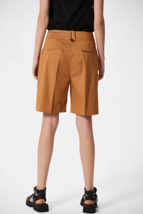 Bawełniane szorty do garnituru pomarańczowy