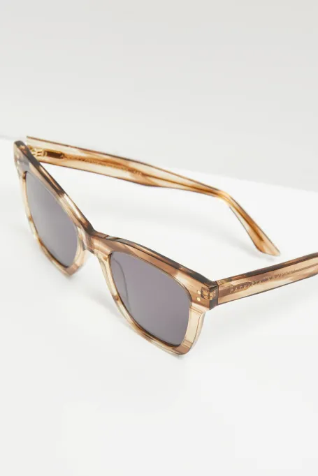 Okulary przeciwsłoneczne beż