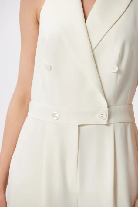 Kombinezon z dekoltem halter 