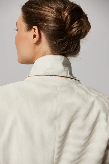 Biały żakiet do garnituru