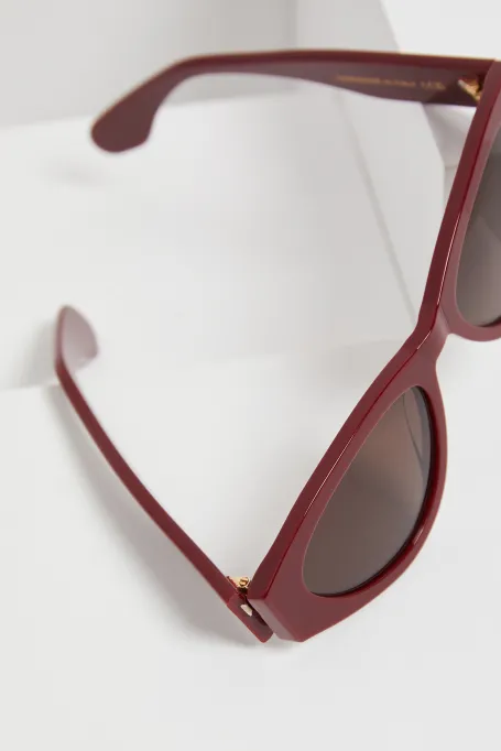 Okulary przeciwsłoneczne Eva czerwony