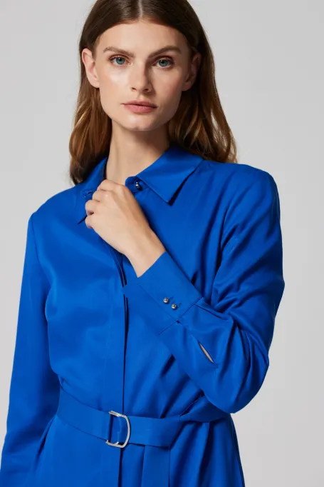 Szmizjerka z paskiem niebieski