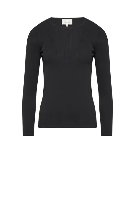 Szara bluzka z jedwabiem Emilly 