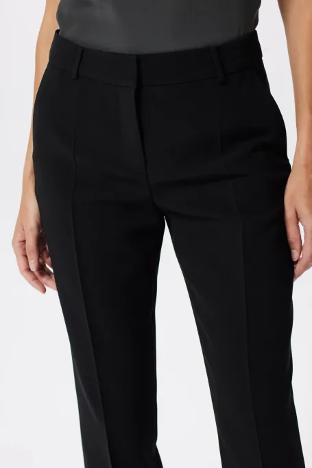 Eleganckie spodnie czarne Lotto do garnituru
