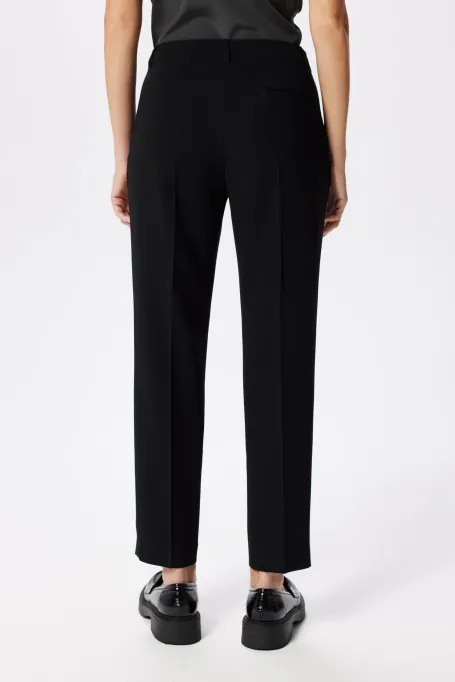 Eleganckie spodnie czarne Lotto do garnituru