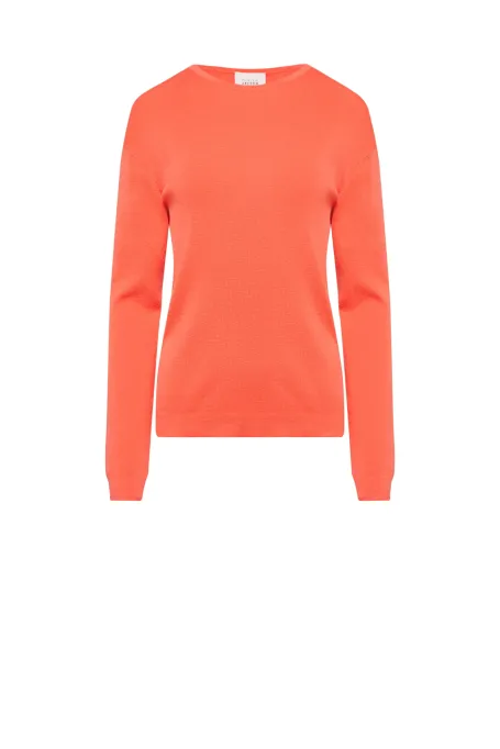 Bluzka z jedwabiem czerwony