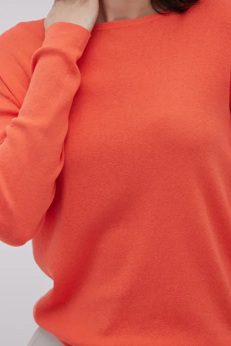 Bluzka z jedwabiem czerwony