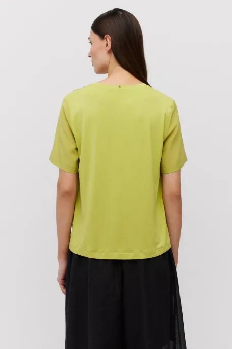 Jedwabna bluzka Brigitte damska - Patrizia Aryton