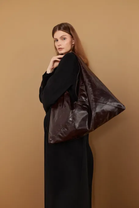 Skórzana torba shopper