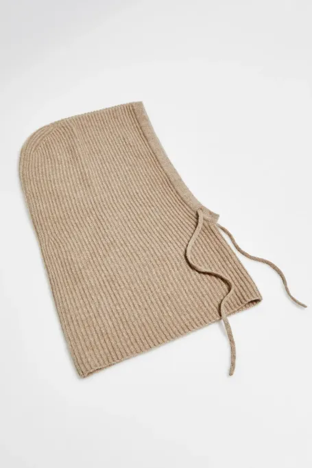 Kaszmirowy komin balaclava