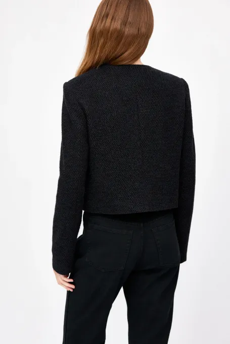 Żakiet pudełkowy czarny