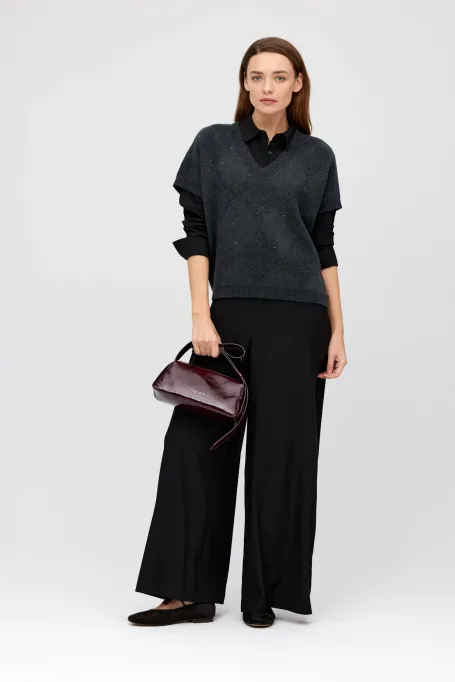 Sweter z wełną merynosowa