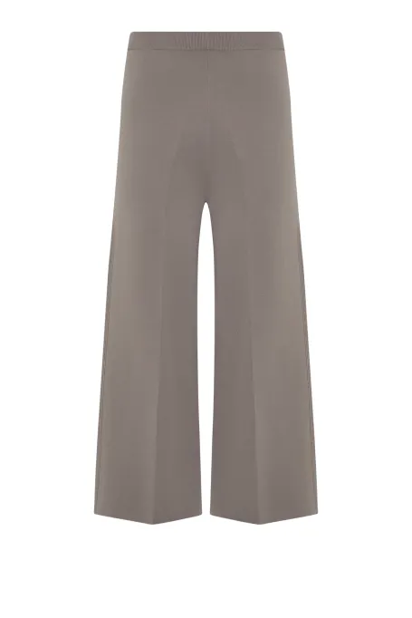 Spodnie cullote z dzianiny damskie - Patrizia Aryton