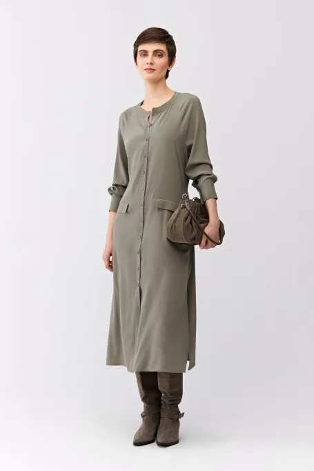 Sukienka z jedwabiu - Patrizia Aryton