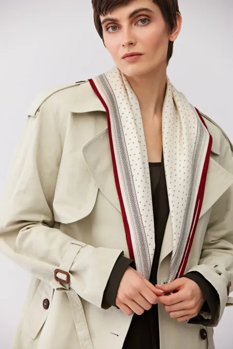 Apaszka z jedwabiu damska - Patrizia Aryton