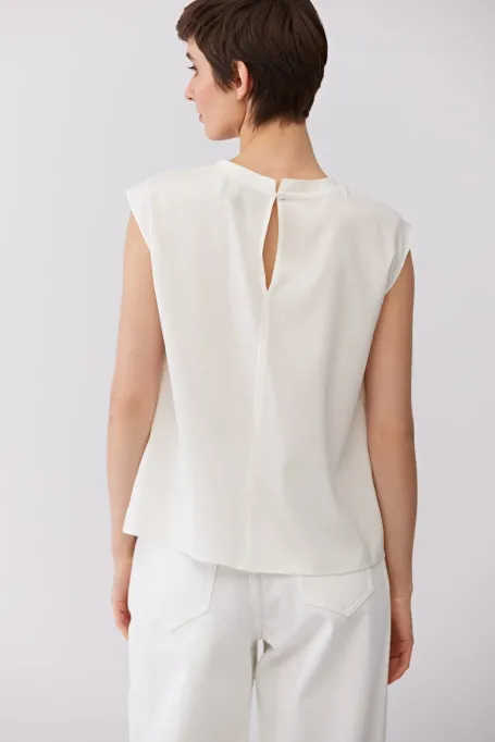 Bluzka z jedwabiem damska - Patrizia Aryton