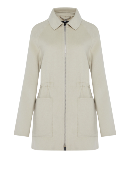 Jasnozielona kurtka z jedwabiem doubleface Jasnozielona kurtka z jedwabiem doubleface