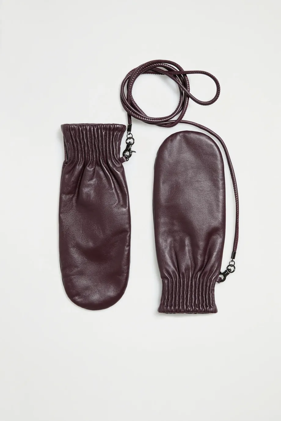 Brązowe rękawiczki z jednym palcem Brązowe rękawiczki z jednym palcem