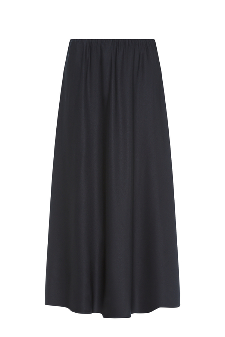 Czarna midi spódnica z jedwabiu Czarna midi spódnica z jedwabiu