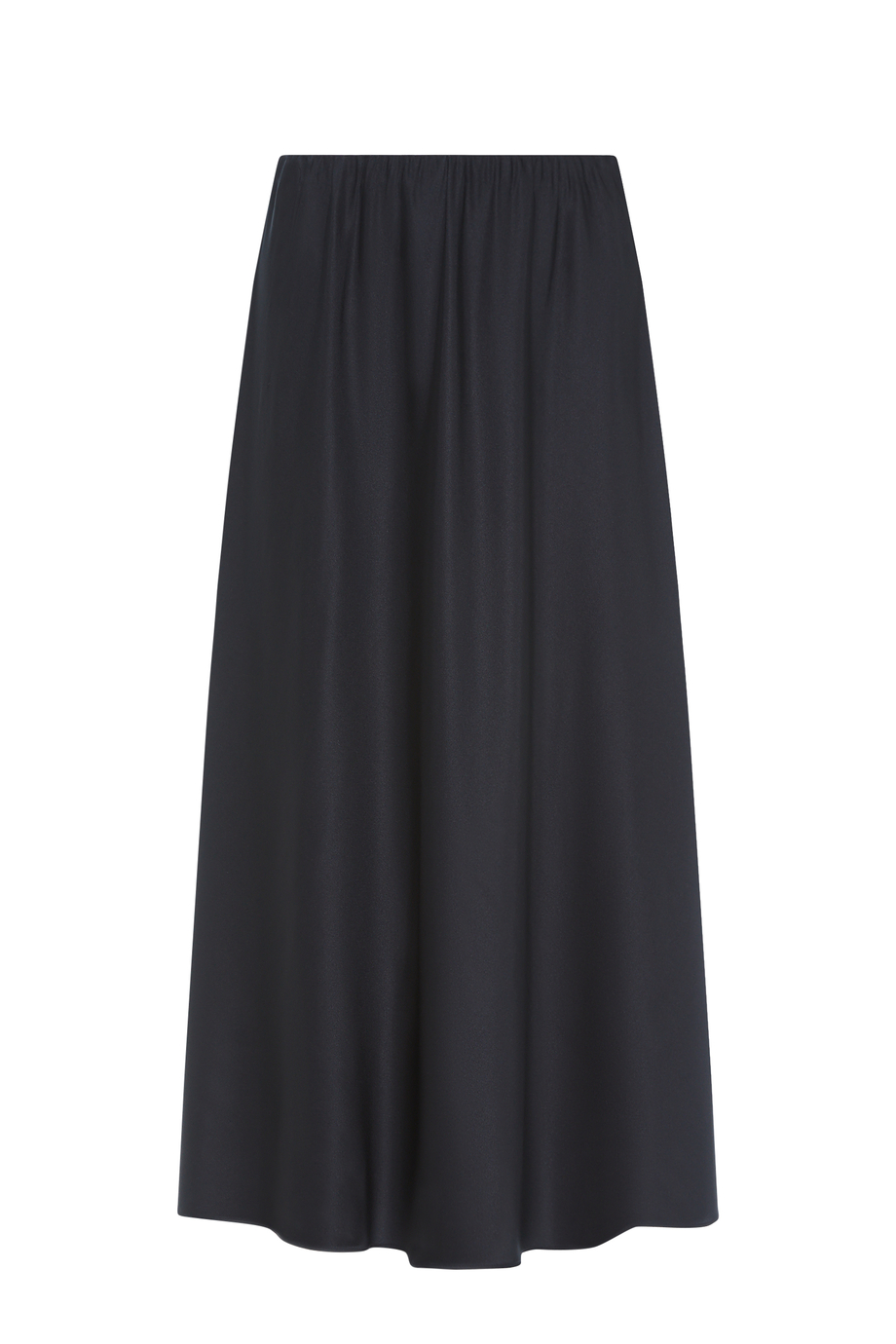 Czarna midi spódnica z jedwabiu Czarna midi spódnica z jedwabiu