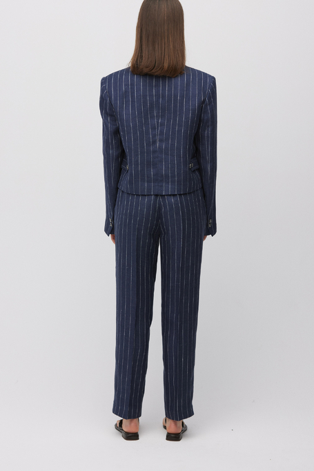 Granatowy żakiet w tenis damski - Patrizia Aryton Granatowy żakiet w tenis damski - Patrizia Aryton