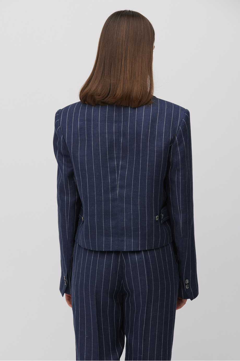 Granatowy żakiet w tenis damski - Patrizia Aryton Granatowy żakiet w tenis damski - Patrizia Aryton