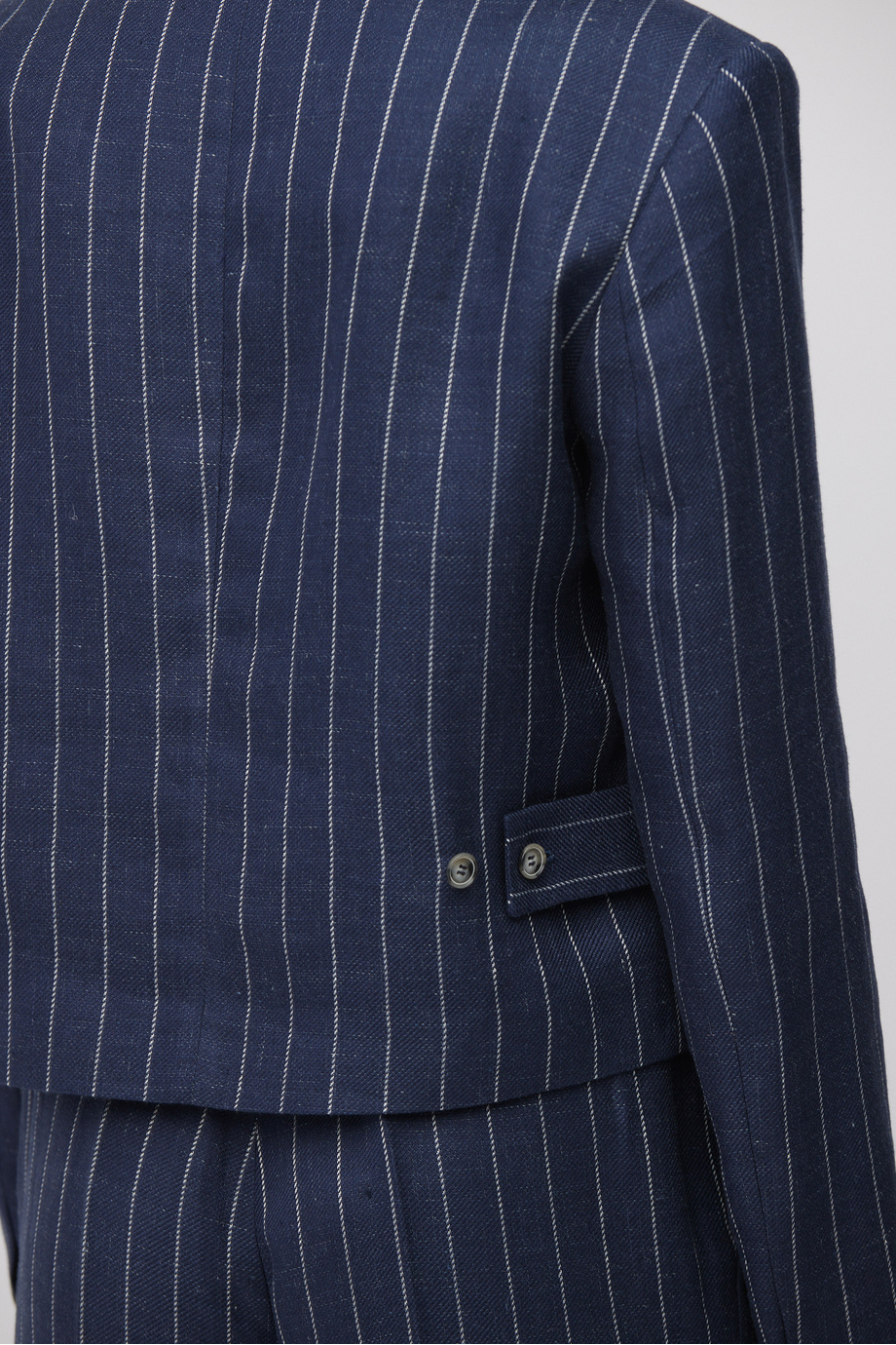 Granatowy żakiet w tenis damski - Patrizia Aryton Granatowy żakiet w tenis damski - Patrizia Aryton