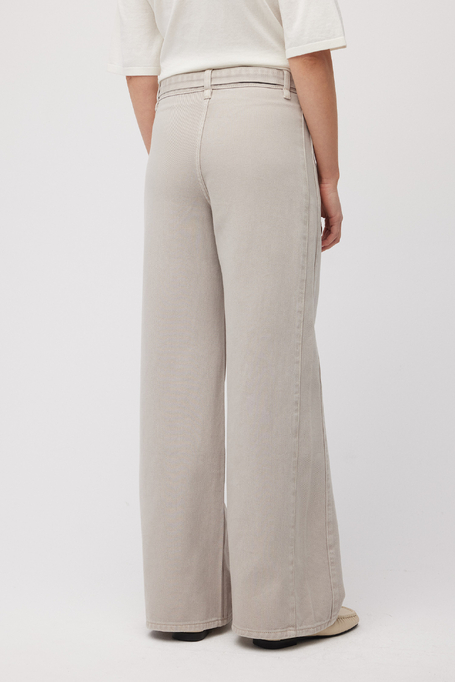 Szerokie spodnie jeansowe damskie - Patrizia Aryton Szerokie spodnie jeansowe damskie - Patrizia Aryton