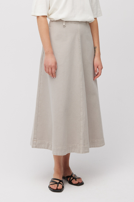 Szara spódnica jeans z lyocellem - Patrizia Aryton