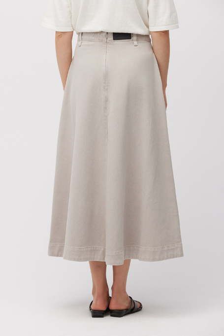 Szara spódnica jeans z lyocellem - Patrizia Aryton