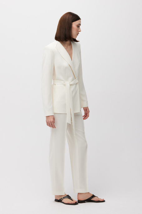 Beżowe spodnie Lotto do garnituru