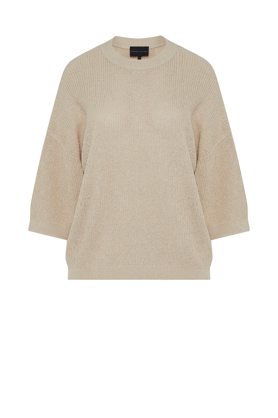 Luźny sweter z bawełną i lnem Luźny sweter z bawełną i lnem