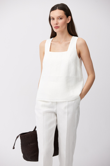 Lniany top