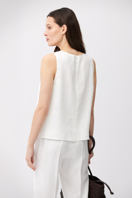 Lniany top - Patrizia Aryton
