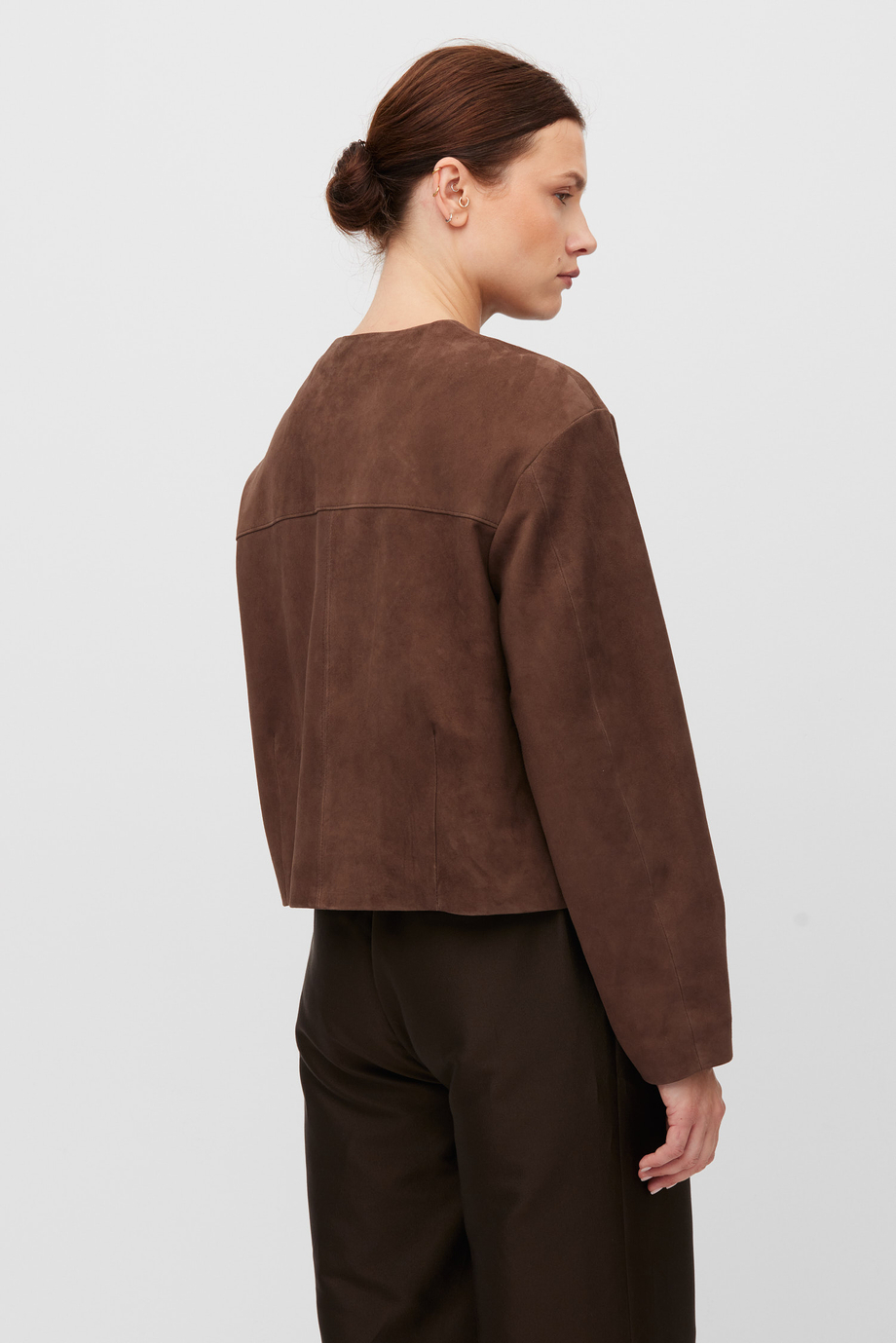 Kurtka ze skóry zamszowej Kurtka ze skóry zamszowej