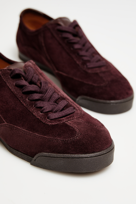 Zamszowe sneakersy z miękkiej skóry Zamszowe sneakersy z miękkiej skóry