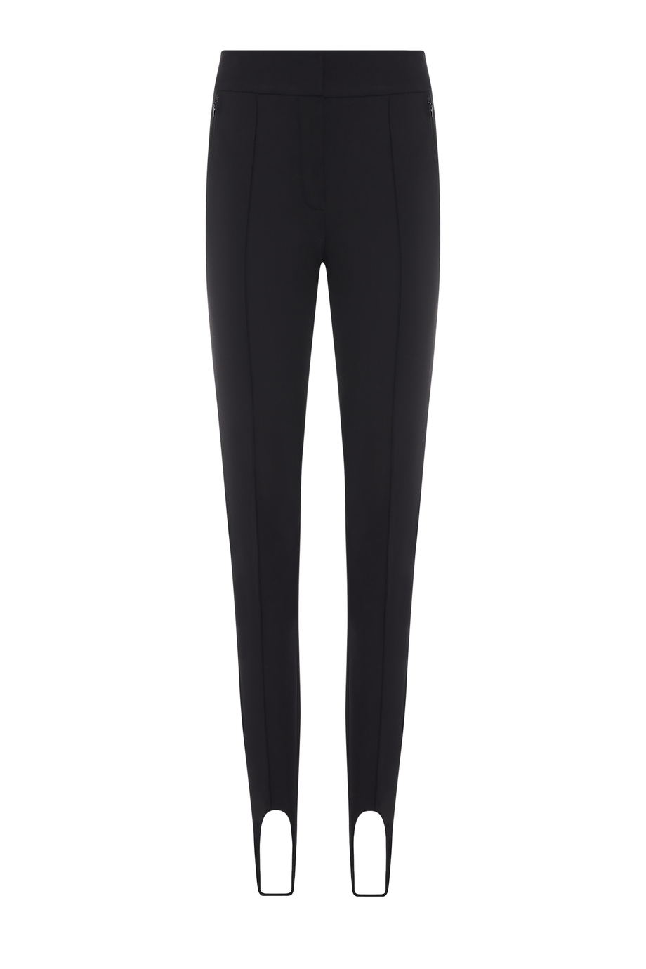 Czarne spodnie legginsy damskie - Patrizia Aryton Czarne spodnie legginsy damskie - Patrizia Aryton