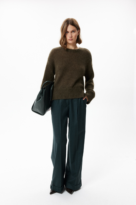 Sweter z moherem damski - Patrizia Aryton