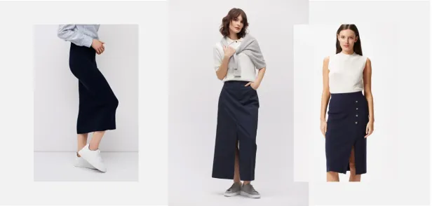 Stylizacje z granatową spódnicą - sprawdź z czym ją modnie łączyć! Stylizacje z granatową spódnicą - sprawdź z czym ją modnie łączyć!
